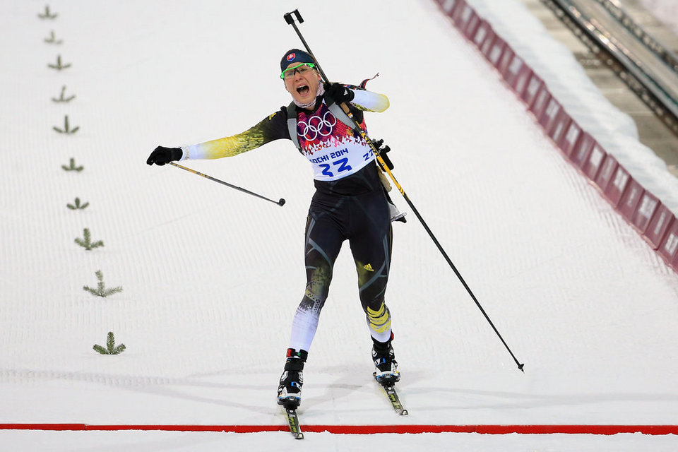 Anastasiya Kuzmina Sotsji 2014 biathlon-vrouwen-75-km-sprint