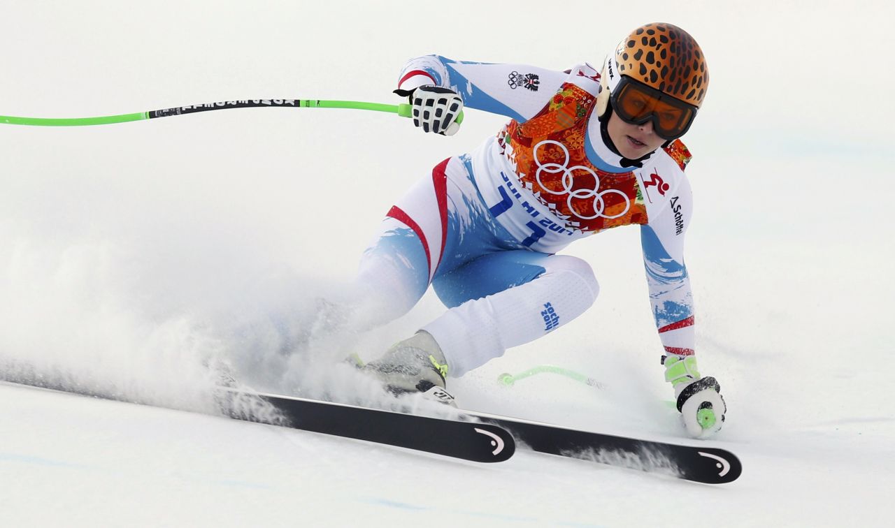 Anna Fenninger Sotsji 2014  Alpineskien Super-G