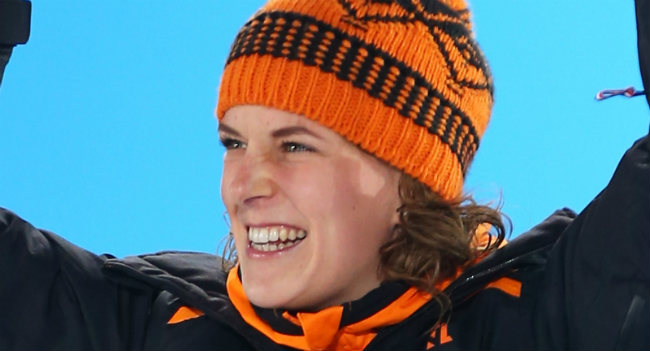 Matthias Mayer Olympisch Kampioen Sotsji 2014 Alpineskin Afdaling Mannen