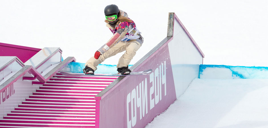 Jamie Anderson Snowboarden Slopestyle