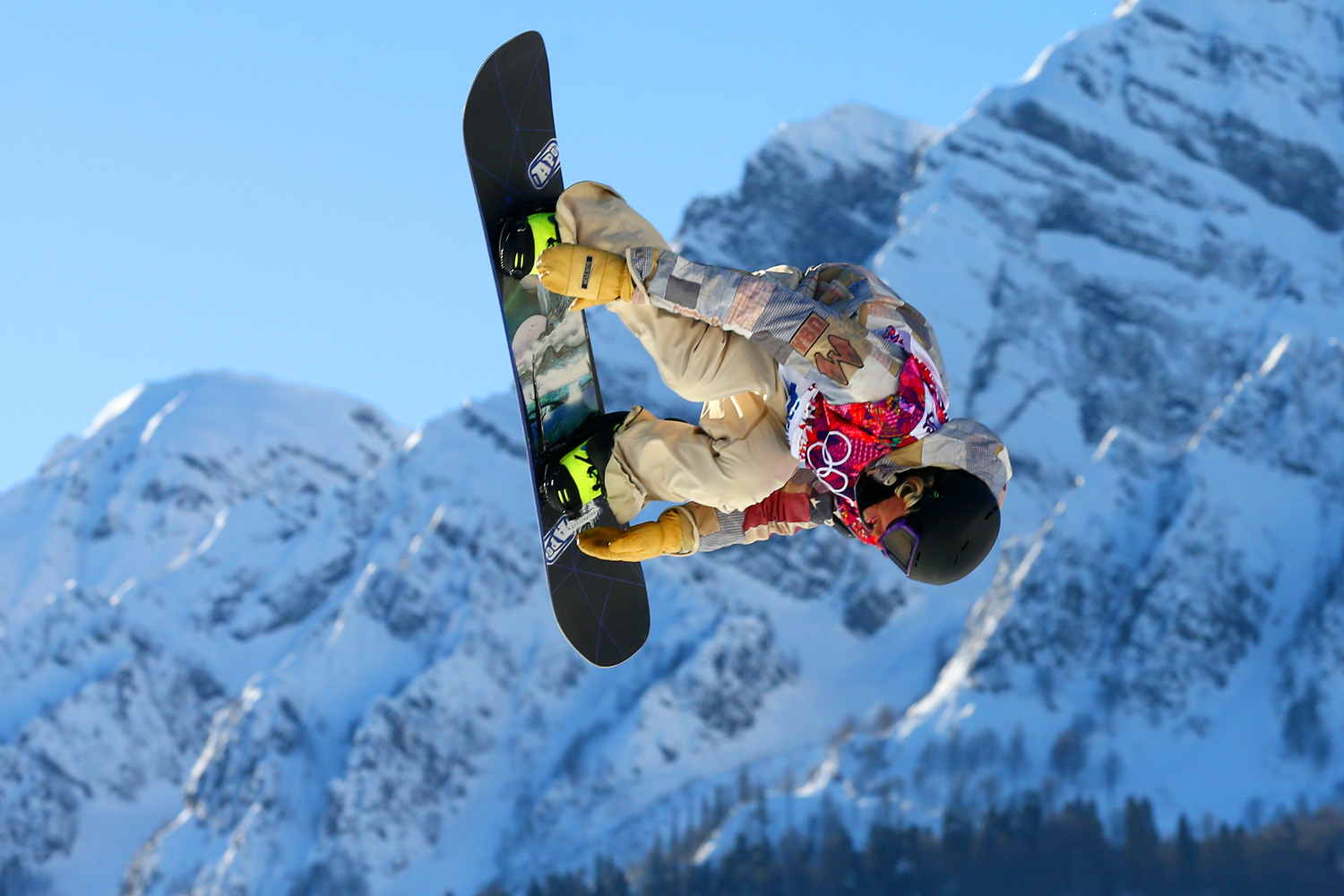 Sage Kotsenburg winnaar Slopestyle Sochi mannen Snowboard