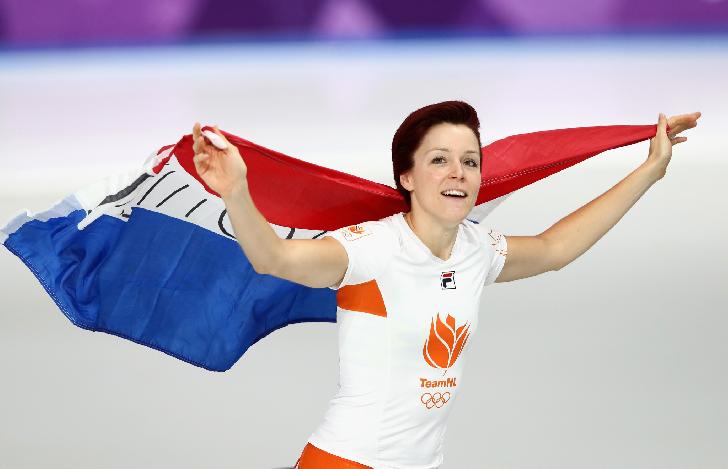 Jorien Ter Mors Olympic Champion 2018 Speed Skating-1000 m-women