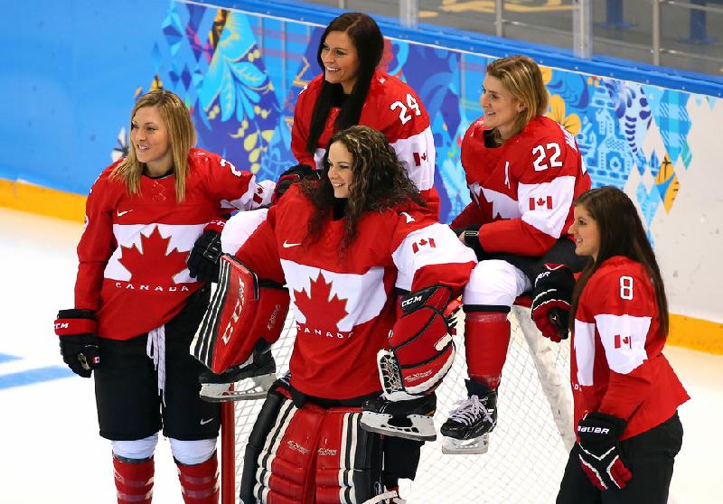 Canada Olympisch Kampioen Sotsji 2014 IJshockey IJshockey Vrouwen