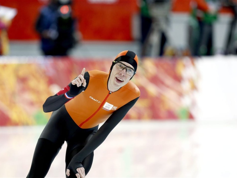 Jorrit Bergsma Olympisch Kampioen Sotsji 2014 Schaatsen 10000 m Mannen