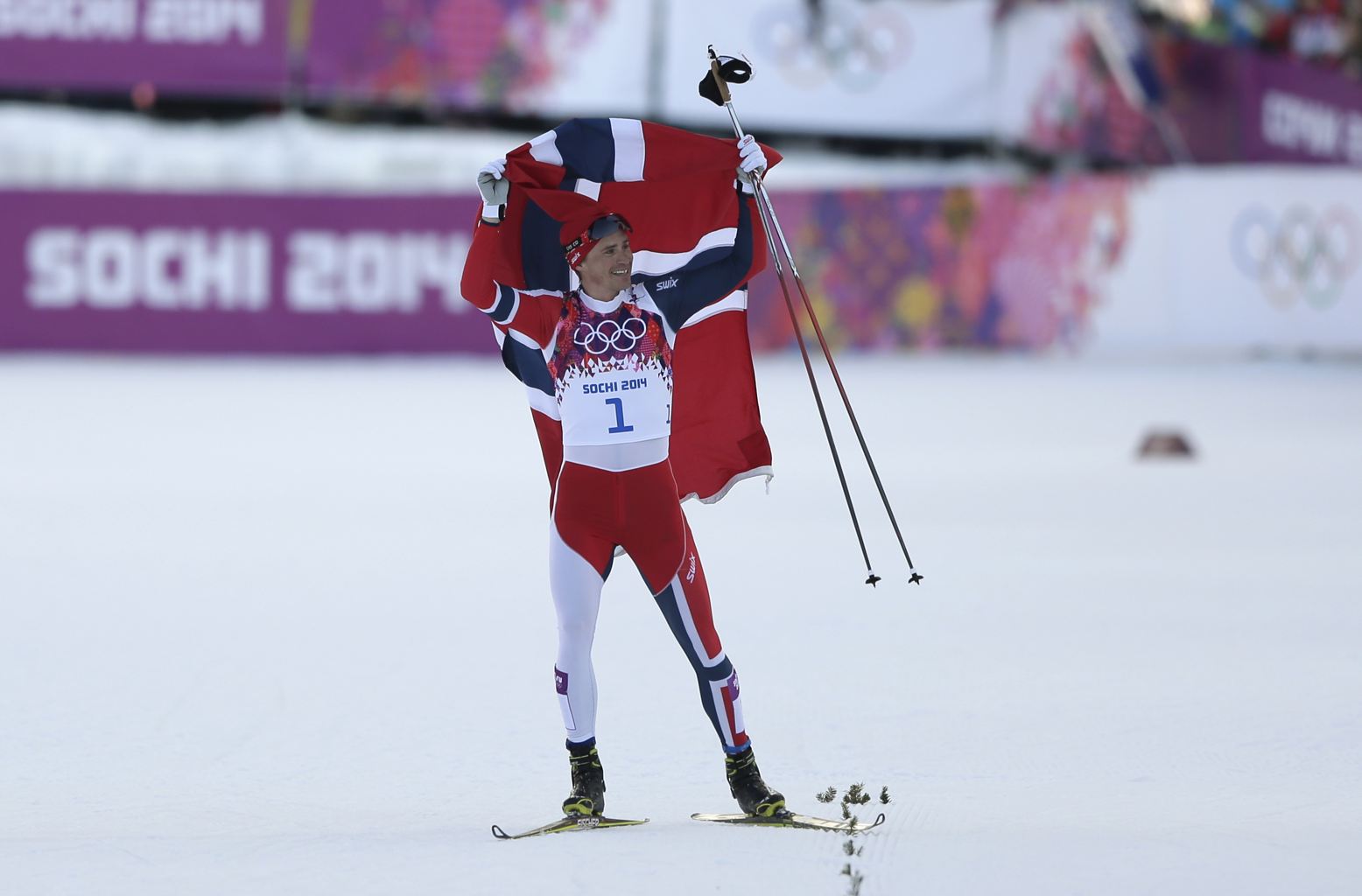 Ola Vigen Hattestad Olympisch Kampioen Sotsji 2014 Langlaufen Individueel Sprint Vrije Stijl Mannen