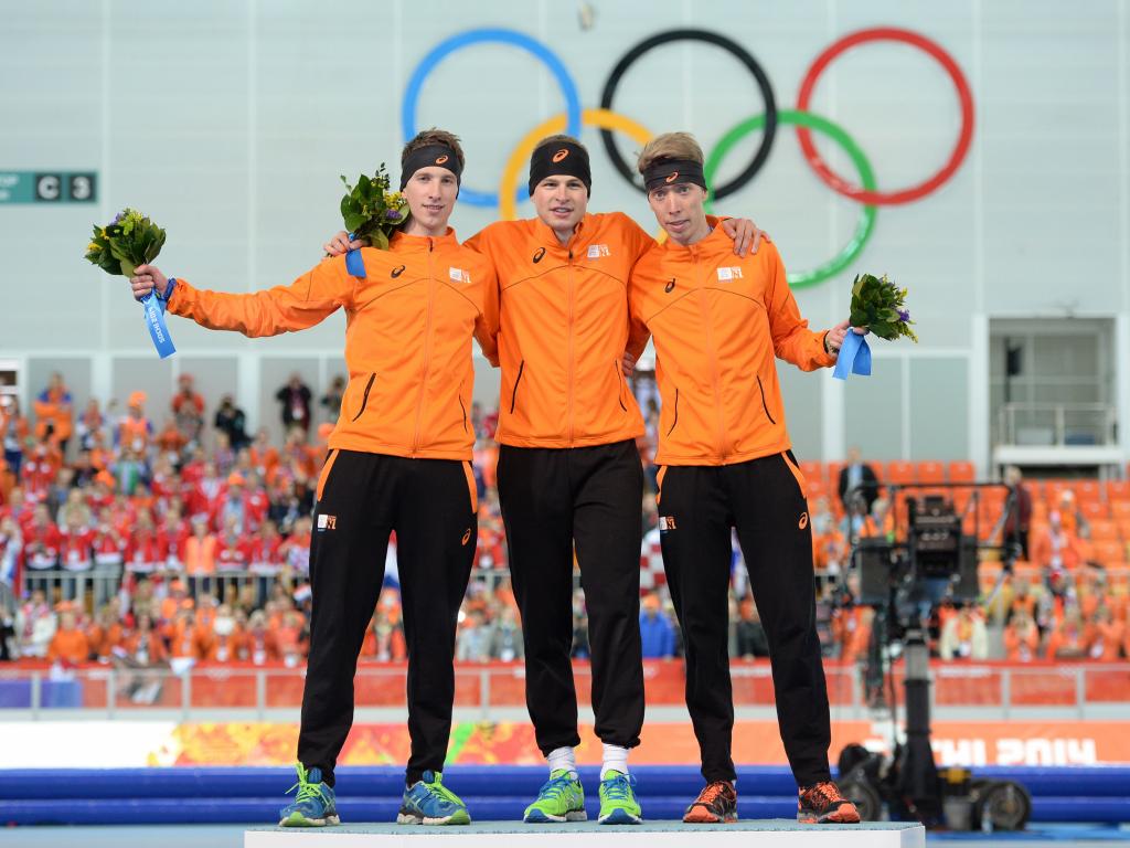 5000m Goud Zilver Brons