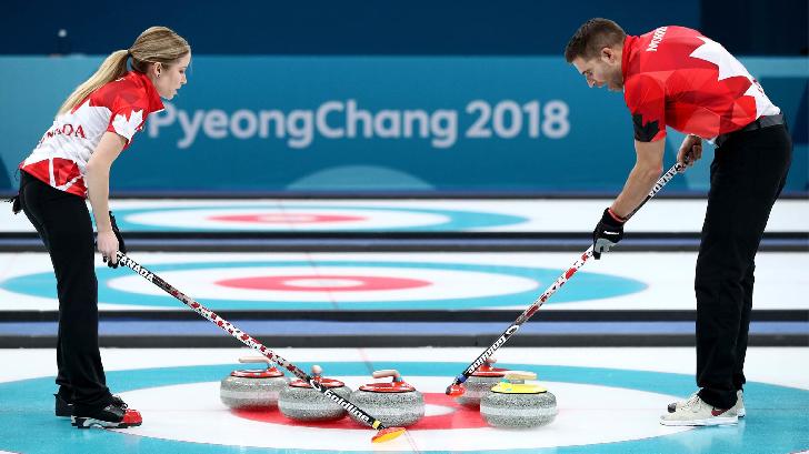Canada Olympic Champion 2018 Curling-mixed