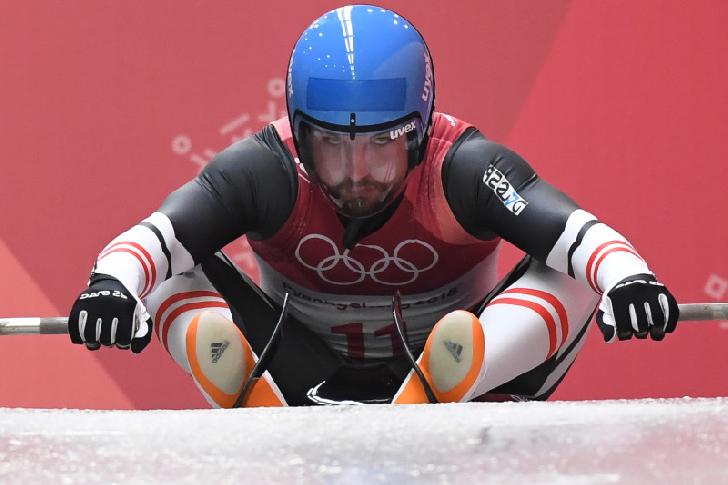 David Gleirscher Olympic Champion 2018 Luge-Singles-men