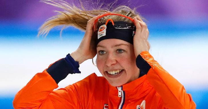 Esmee Visser Olympic Champion 2018 Speed Skating-5000 m-women