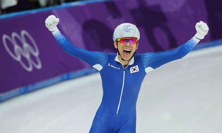 Lee Seung-Hoon Olympic Champion 2018 Speed Skating-Mass Start-men