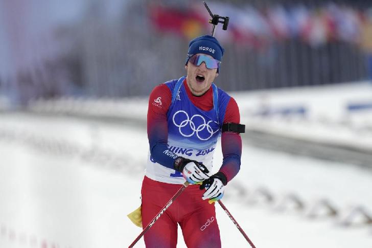 BOE Johannes Thingnes Olympic Champion 2022 Biathlon-10 km Sprint-men