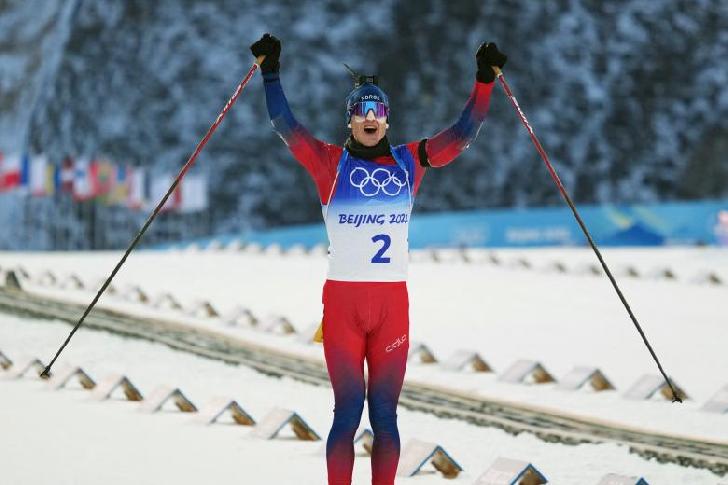 BOE Johannes Thingnes Olympic Champion 2022 Biathlon-15 km Mass Start-men