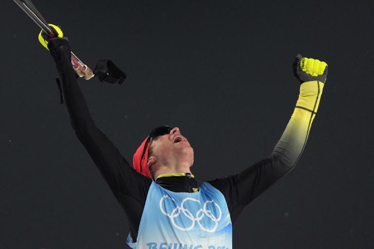 GEIGER Vinzenz Olympic Champion 2022 Nordic Combined-Individual Normal Hill - 10 km Cross County-men