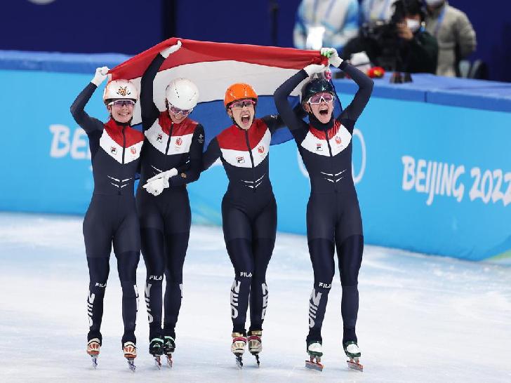  Olympic Champion 2022 Short Track-3000 m Relay-women