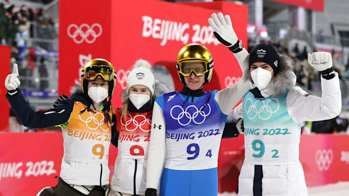  Olympic Champion 2022 Ski Jumping-Teams Large Hill-mixed