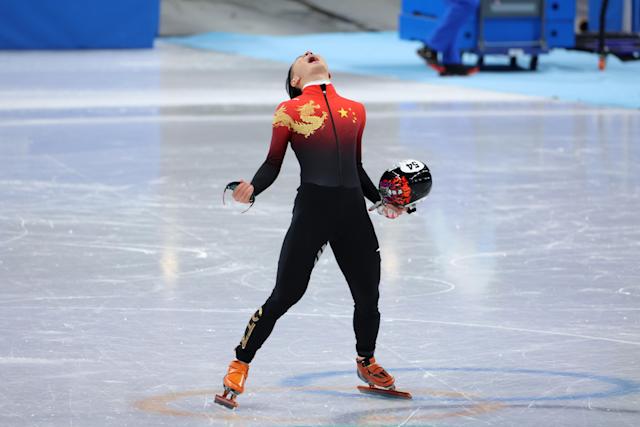 REN Ziwei Olympic Champion 2022 Short Track-1000 m-men