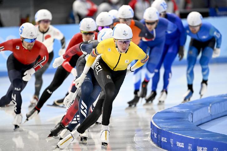 SWINGS Bart Olympic Champion 2022 Speed Skating-Mass Start-men