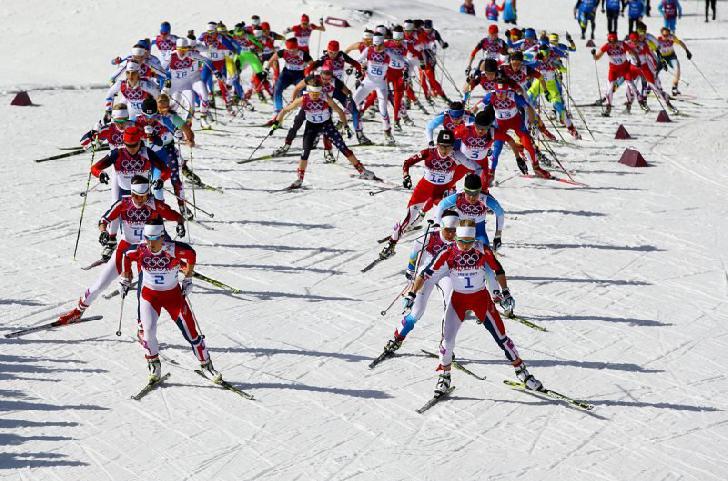 30 km, Massastart Vrije Stijl